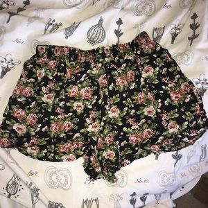 Floral Forever 21 Short/Skirt
